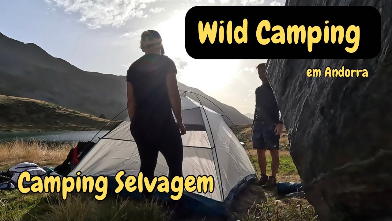 Мы разбили лагерь в одиночестве в 2400 метрах от места назначения | Дикий кемпинг в Андорре