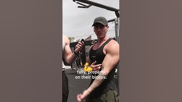 Don’t make this Bicep Curl mistake!  #shorts