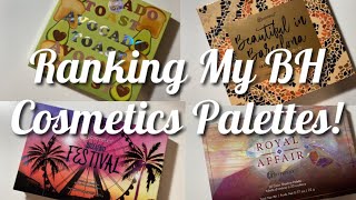 RANKING MY BH COSMETICS EYESHADOW PALETTES!