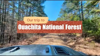 Overlanding in the Ouchita National Forest Feb 24'