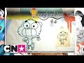 Студио "Въображение" | Как да нарисуваш Гъмбол | Cartoon Network