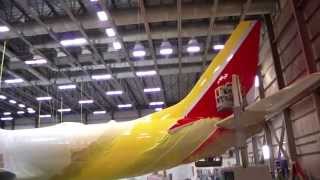 Painting Southwest Airlines' New Heart Design (Timelapse)