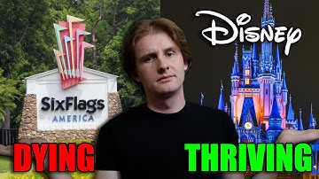 What Separates Disney/Universal Parks From Six Flags?