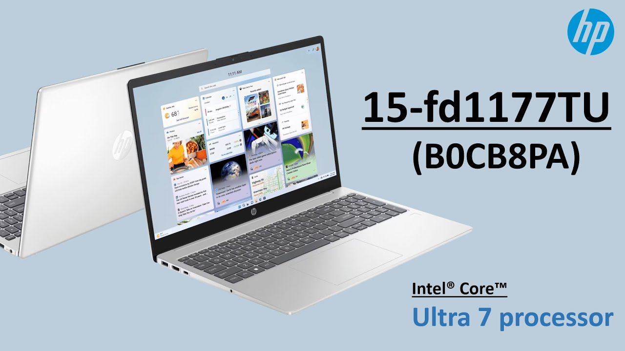HP 15-fd1177TU (B0CB8PA) Laptop - Intel Core Ultra 7, 16GB RAM