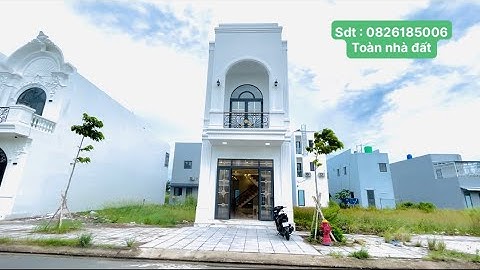 Nhà phố cổ điển sang trọng giá 3tỷ200tr  khu đô thị tây bắc Rạch Giá - Kiên Giang