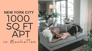 My NEW YORK CITY Apartment Tour | 2BR 2BA MANHATTAN