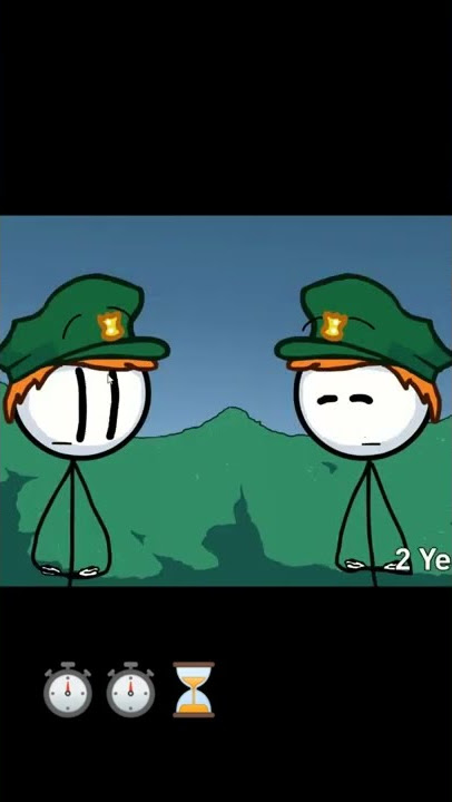 Time travel was the only way. 🤪⚡ #henrystickmin #meme #time #stickmin