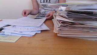 ASMR Sorting Paper Documents Newspapers Magazines Intoxicating Sounds Sleep Help Relaxation