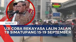 Check Out! To Tackle Traffic Congestion, Here's the Schedule and Scheme for TB Simatupang Traffic...