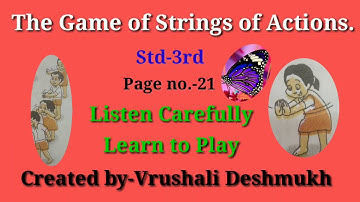 The game of string action/Std-3rd, Sub-English,page no. -21