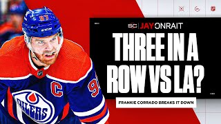 Can Oilers make it three playoff series wins in a row vs. Kings?