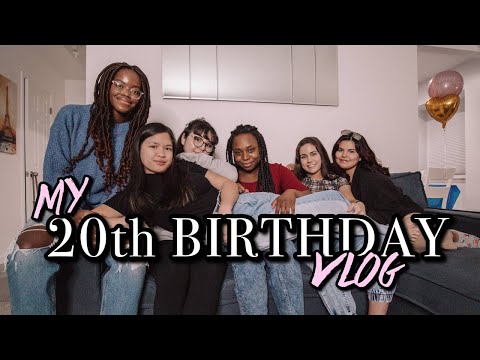 My 20th Birthday Vlog: never have i ever, ghost stories, conspiracies, etc!