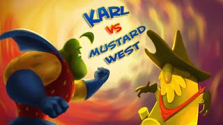 KARL vs MUSTARD WEST - Karl | Full Episodes | Cartoons For Kids | Karl Official