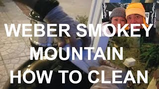 Weber Smokey Mountain HowTo Clean by BBQ Grand Champion Pitmaster Harry Soo SlapYoDaddyBBQ Barbeque