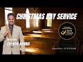 Christ Church Queensburgh Preacher Colwyn Harris Christmas Day Joy to the world