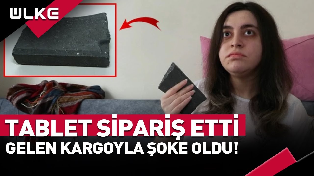 Tablet Sipariş Etti Gelen Kargoyla Şoke Oldu! 