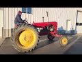 1954 Massey Harris 44 Special Gas Tractor for sale on the TMRA Jan. 25-Feb. 4, 2025 Online Auction