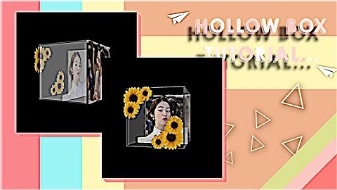 3D HOLLOW BOX TUTORIAL - AE inspired in alight motion #1