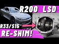 How To Shim The R33 R200 LSD Diff S15