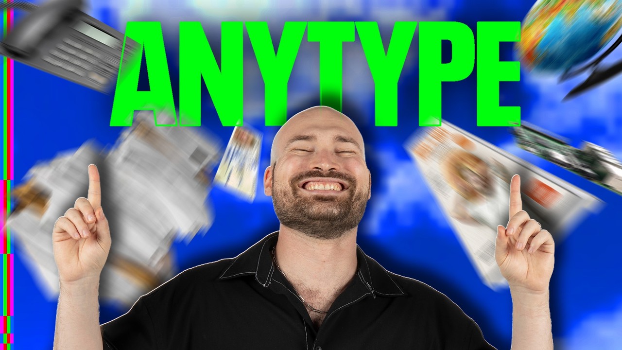 Es ist einfach besser als Notion | Anytype lokal hosten