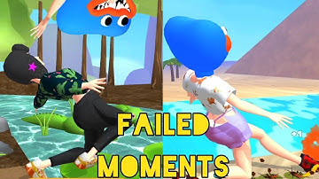 Tippy Toe 3d FAILS MOMENTS with Music💣 Gameplay iOS,Android ALL LEVELS ⚡ Very Satisfying mobile game