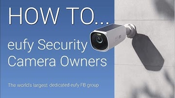HOW TO set privacy zones on eufy Cameras