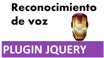 Reconocimiento de voz con jQuery y html - Implementación  fácil rápida.
