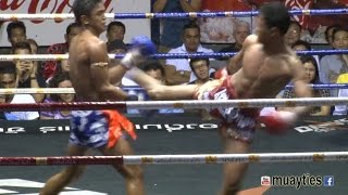 Muay Thai Fight - Petch U Thong vs Sangmanee, Rajadamnern Stadium Bangkok - 30th March 2015