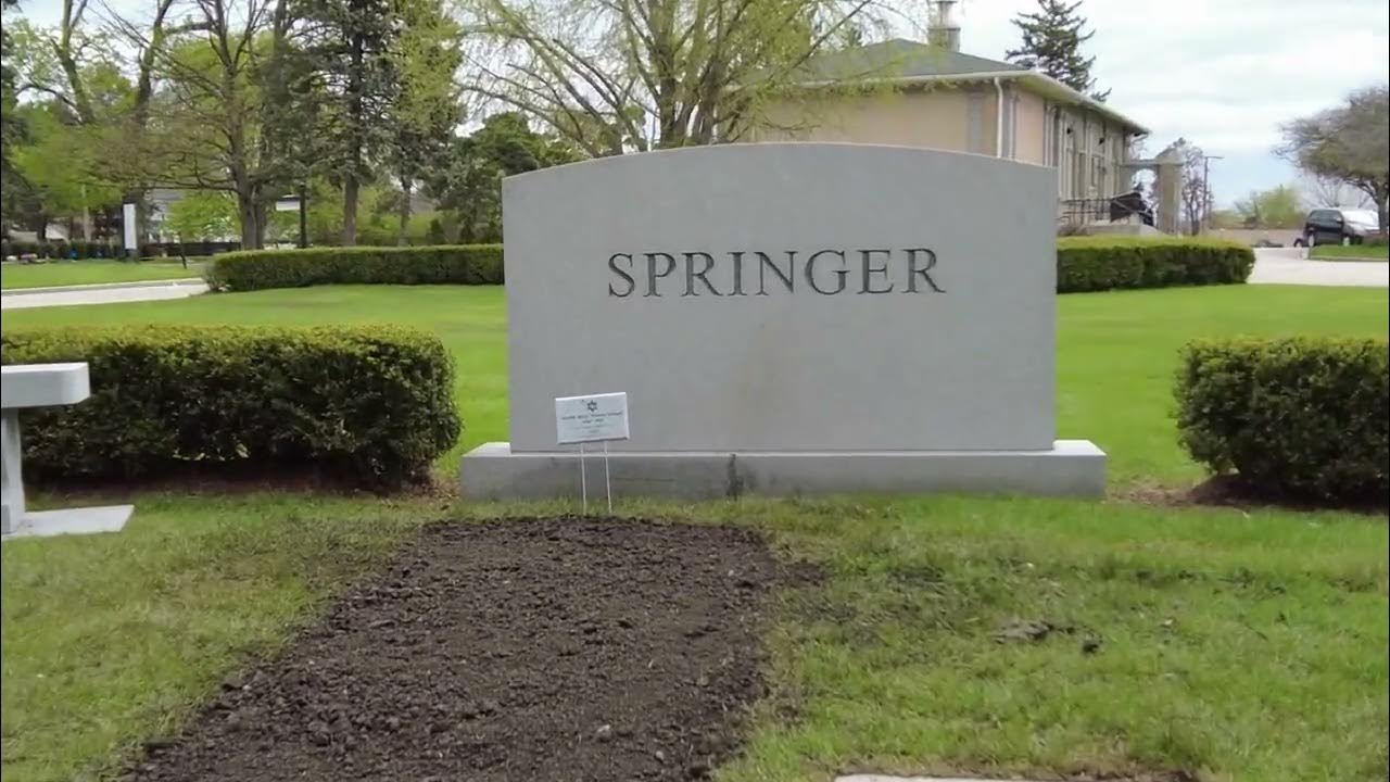 Visiting the Grave of Jerry Springer YouTube