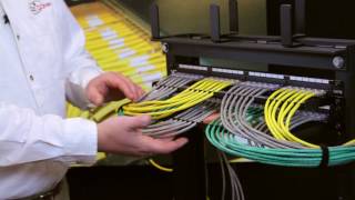 Copper Cable Management Bracket for Patch Panels