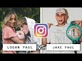 Logan Paul vs Jake Paul Instagram Video Compilation / Who's the Best