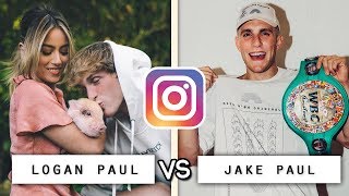 Logan Paul vs Jake Paul Instagram Video Compilation / Who's the Best