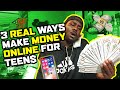 How To Make Money Online As A Teen 2021 : Teen Side Hustle Guide