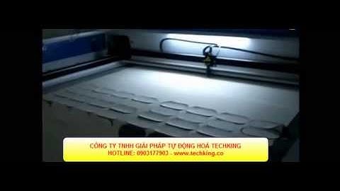 Máy cắt vải 1 lớp TECHKING Laser