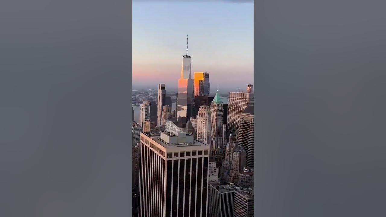 New York City with music
