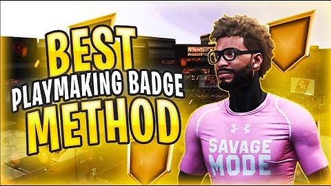 BEST PLAYMAKING BADGE METHOD/REP METHOD| 2 BADGES PER GAME | *NO GLITCH*| 100K MYPOINTS A GAME