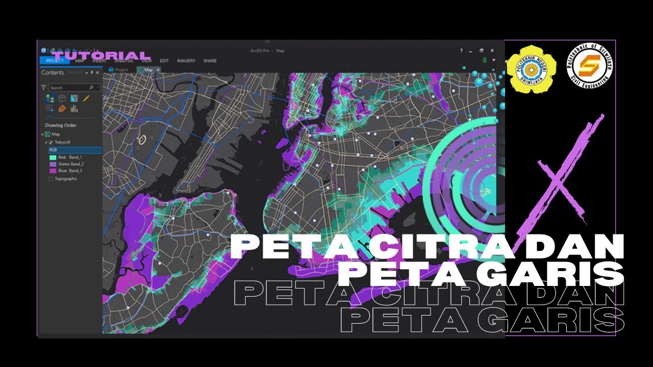 Tutorial pembuatan peta citra dan garis kampus Politeknik Negeri ...