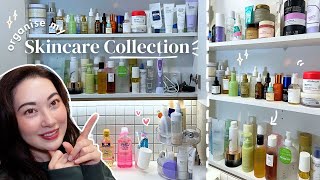 Organize my Skincare Collection with me!