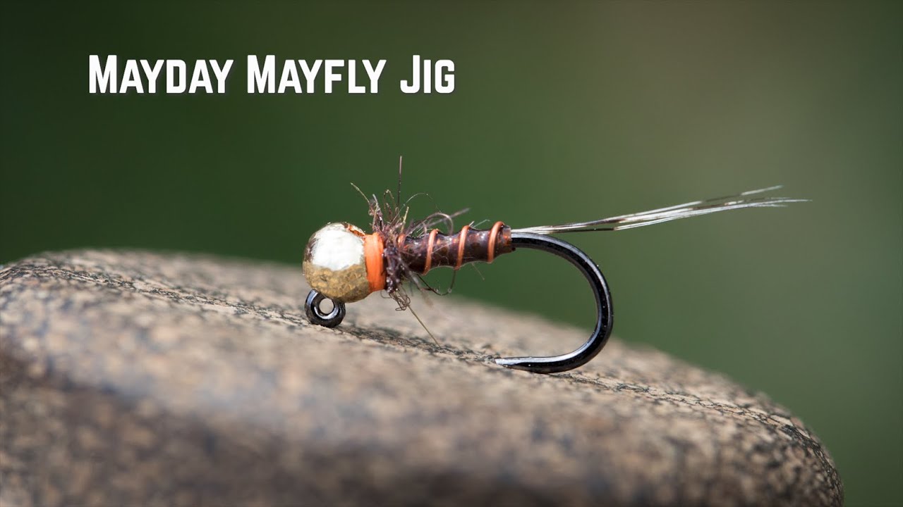 Mayday Mayfly Jig Nymph - Deadly Euro Nymphing Pattern! 