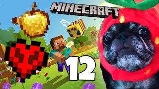 (Day 6) NOT ENDING STREAM UNTIL I COMPLETE ULTRA HARDCORE ALL ADVANCEMENTS MINECRAFT💎⛏️ | Part 12