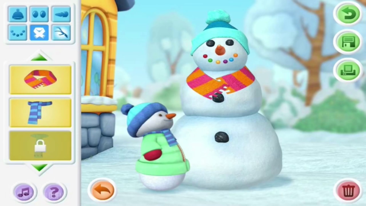 Doc McStuffins - Full Game of Snowman Roll-Up - Walkthrough - Disney Jr ...