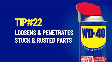 How To Loosen Stuck and Rusted Parts Using WD-40 Multi-Use Product