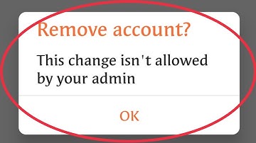 How To Remove Account Fix This Change isn
