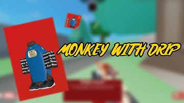 How To Get MONKEY WITH DRIP...  (Roblox Arsenal)