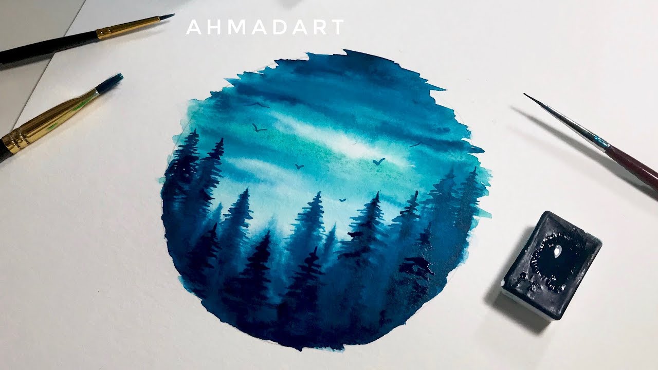 Aquarelle facile