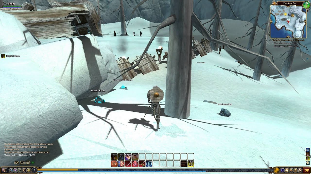 EverQuest 2 FrostFang Sea Trainer Hawk Dunlop Tutorial Learning