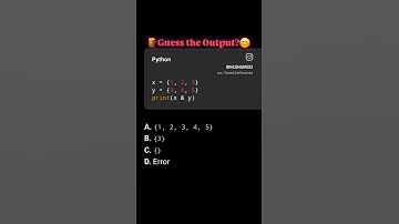 #python Daily Interview Questions #62 | Guess the output | AI Coder - Khushboo