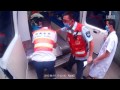 济南电瓶车骑士协助救护车紧急响应 Ambulance Video Of Jinan,China 中国济南救急