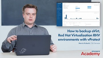How to backup oVirt/Red Hat Virtualization RHV environments with vProtect | Storware Academy #1