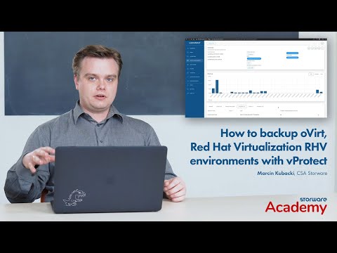 How to backup oVirt/Red Hat Virtualization RHV environments with vProtect | Storware Academy #1